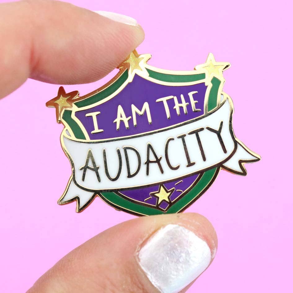 I Am The Audacity Lapel Pin