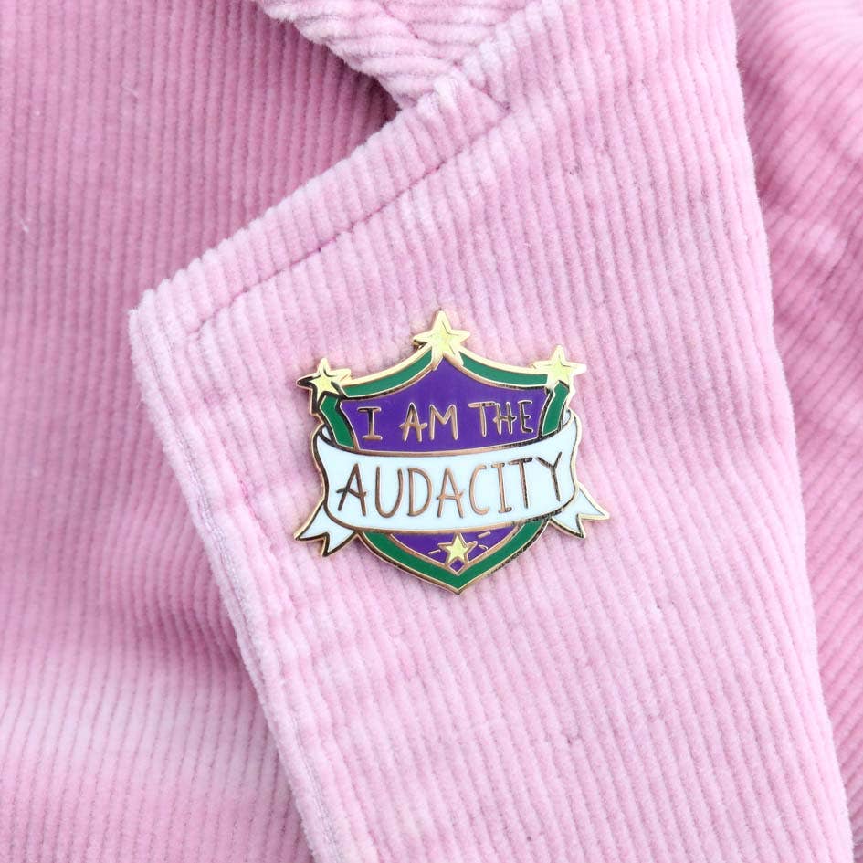 I Am The Audacity Lapel Pin