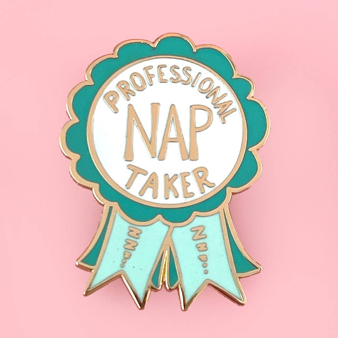 Professional Nap Taker Award Lapel Pin