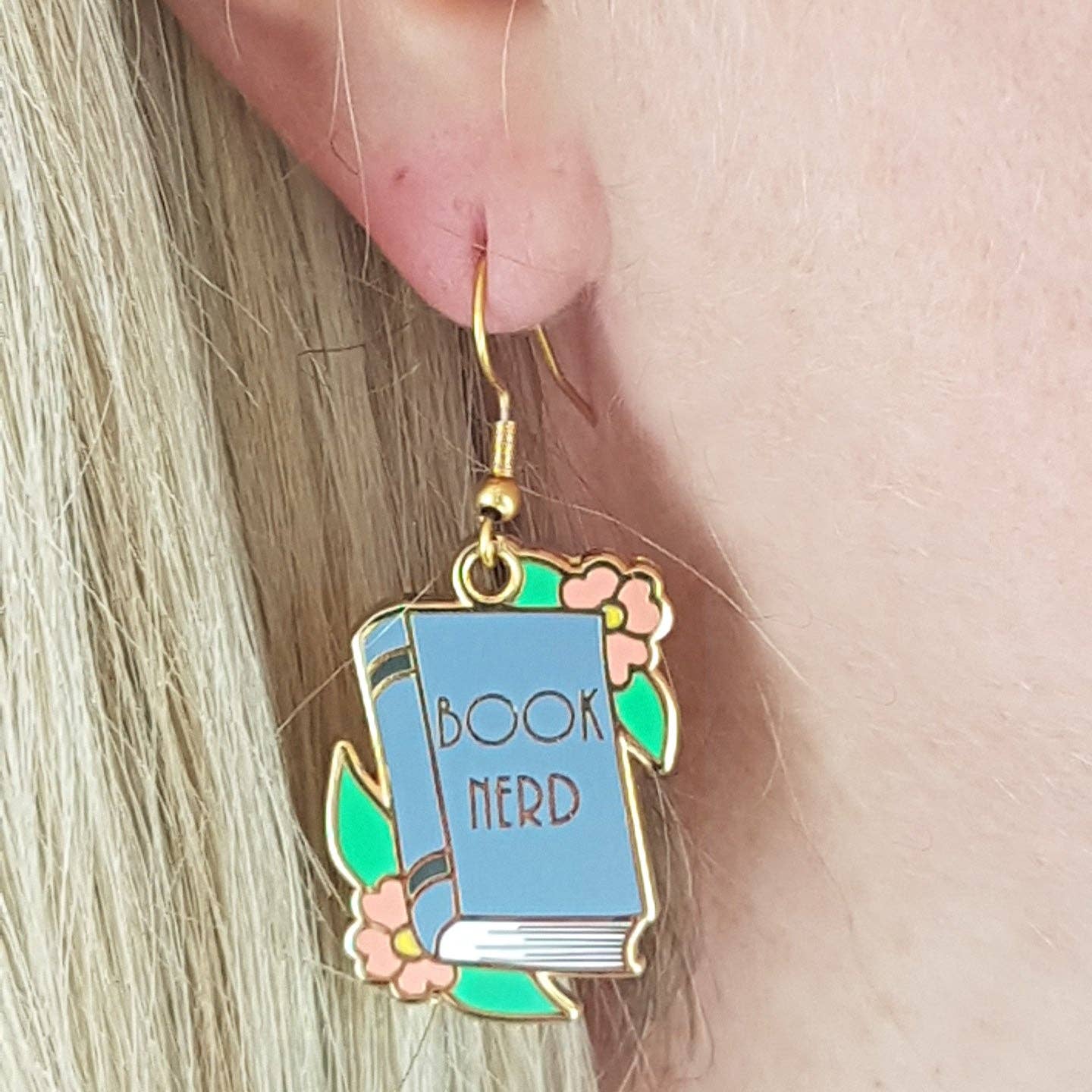 Book Nerd Earrings