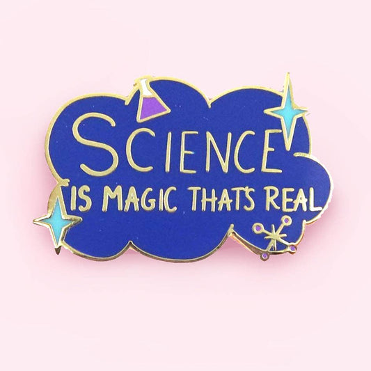 Science Is Magic That's Real Lapel Pin