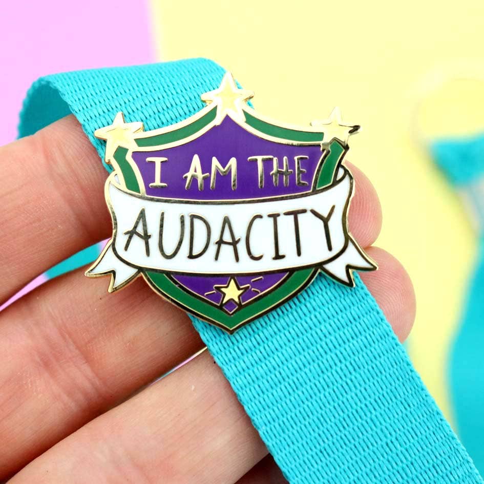 I Am The Audacity Lapel Pin