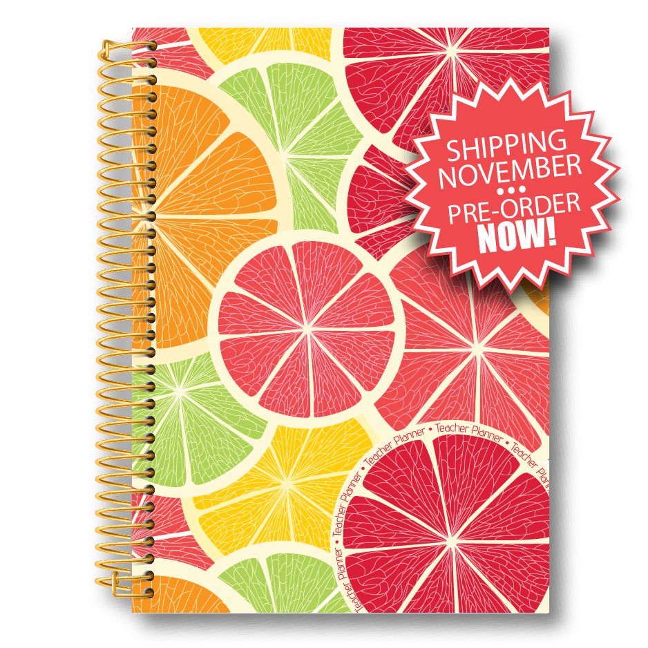 2025 Fruit Tingle Teacher Planner - Weekly